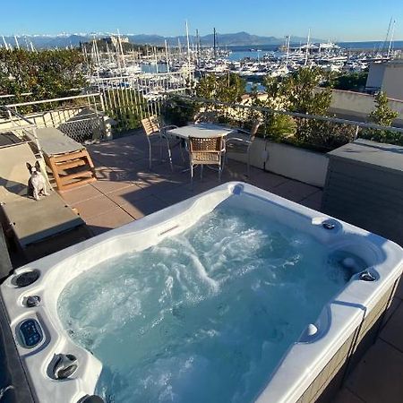 Penthouse Vue Mer Et Jacuzzi Prive Antibes Exterior foto